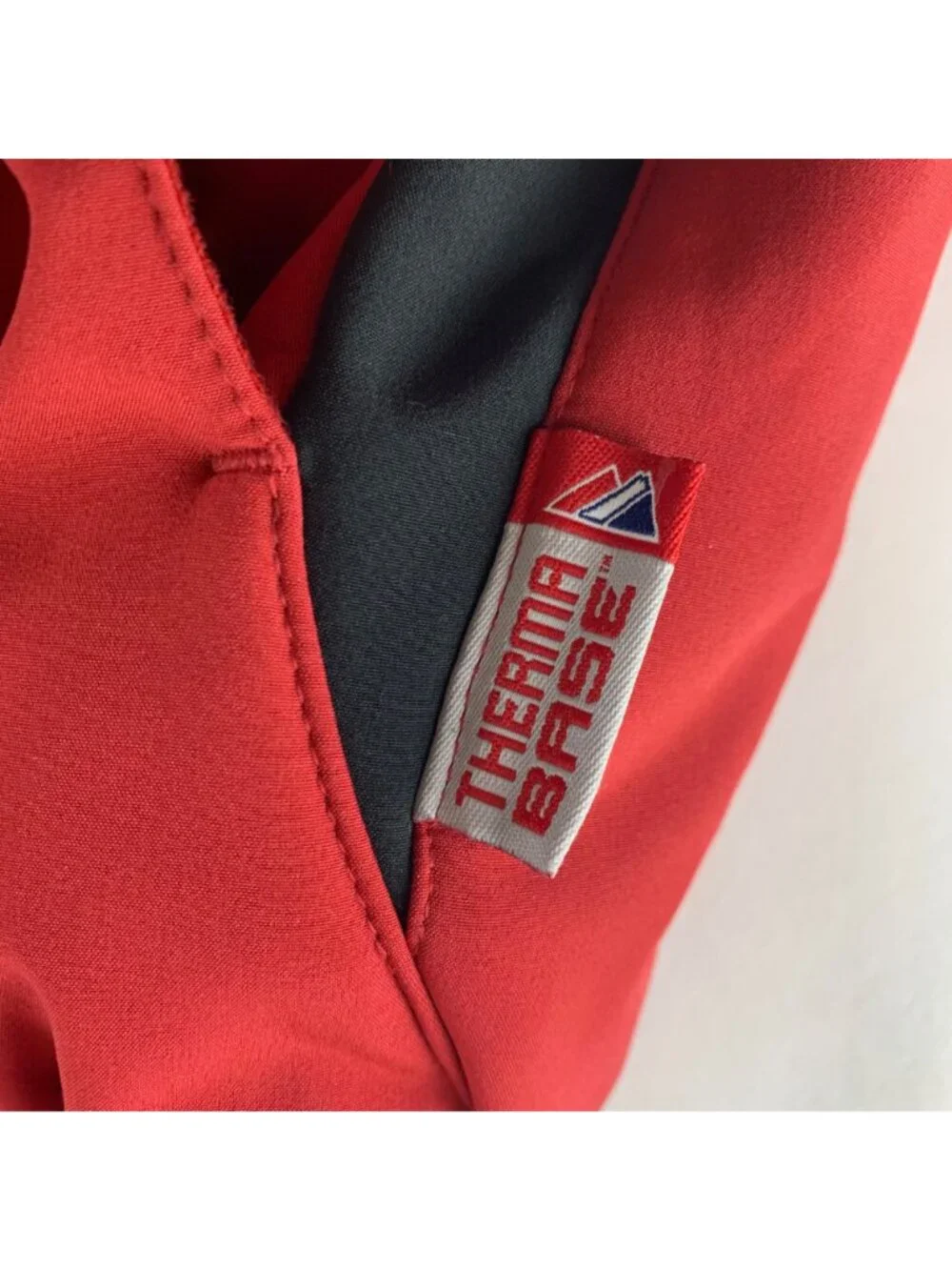 Arizona Diamondbacks MLB Red Majestic Therma Base Full Zip Jacket Mens Large